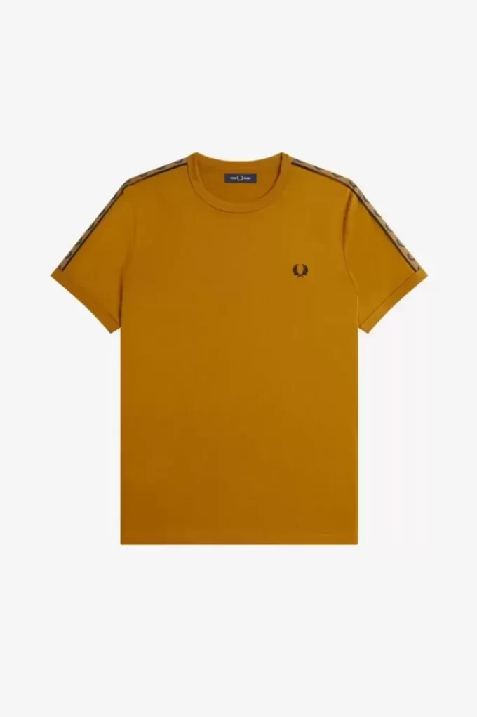 T-shirt homme à bandes contrastantes