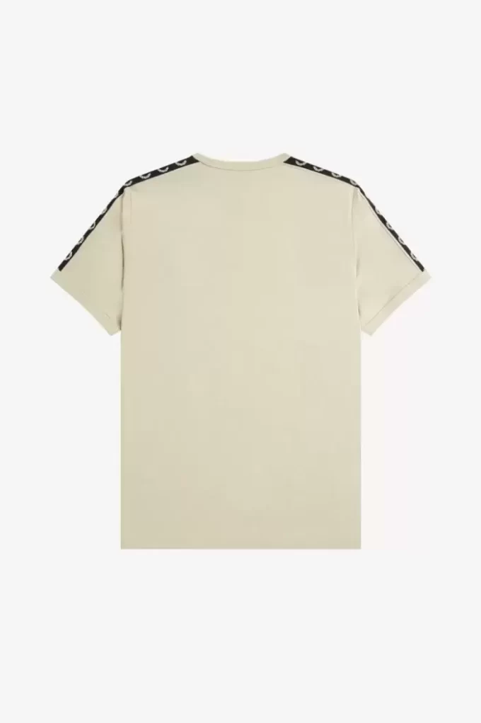 T-shirt homme à bandes contrastantes