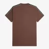 T-shirt homme à bandes contrastantes