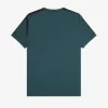 T-shirt homme à bandes contrastantes