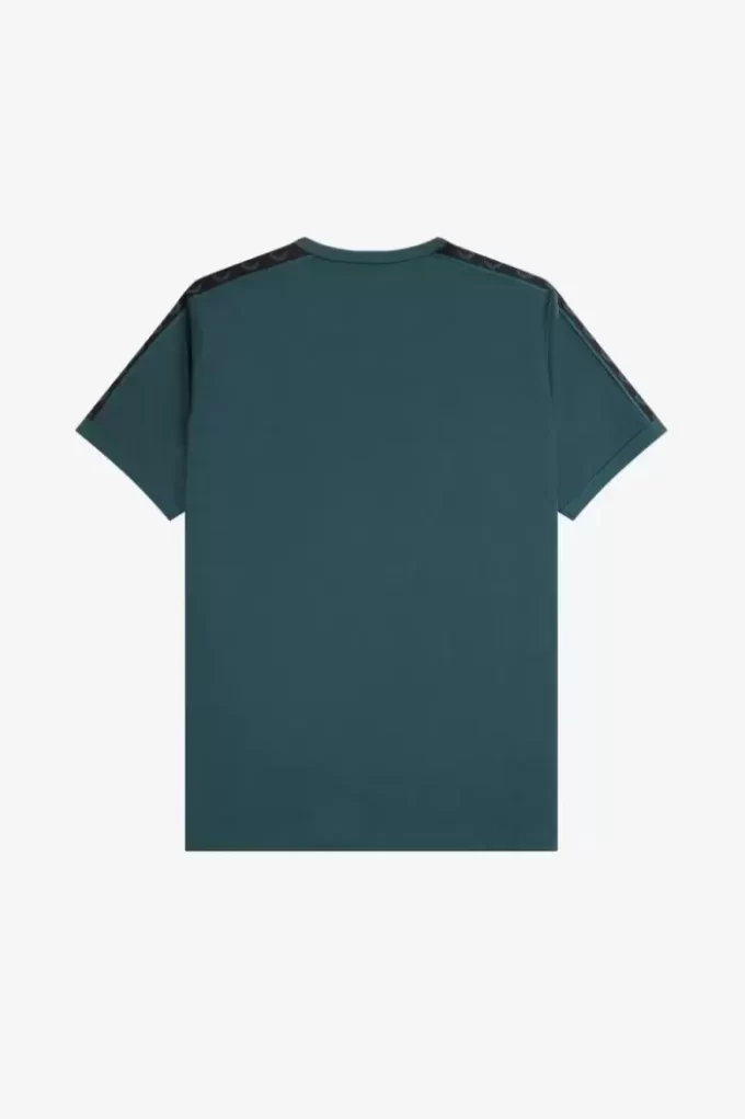 T-shirt homme à bandes contrastantes