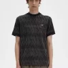 T-shirt homme en jacquard Argyle