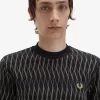 T-shirt homme en jacquard Argyle