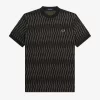 T-shirt homme en jacquard Argyle