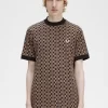 T-shirt homme Glitch Checkerboard