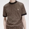T-shirt homme Glitch Checkerboard