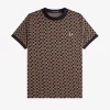 T-shirt homme Glitch Checkerboard