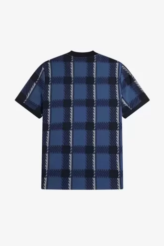 T-shirt homme Glitch Tartan