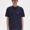 T-shirt à manches à liseré pour homme