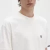 T-shirt à manches à liseré pour homme