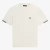 T-shirt à manches à liseré pour homme