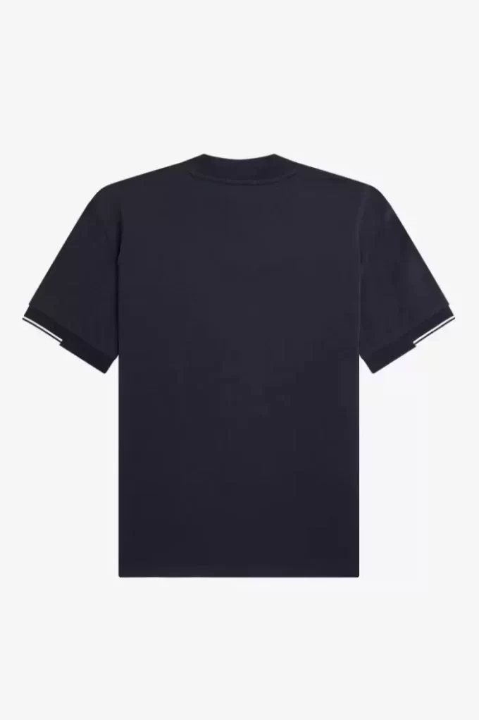 T-shirt à manches à liseré pour homme