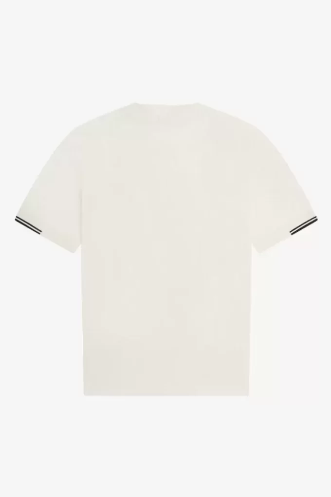 T-shirt à manches à liseré pour homme