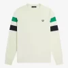 T-shirt à manches longues et empiècements pour homme