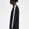 T-shirt à manches longues pour homme avec bande adhésive
