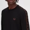 T-shirt à manches longues pour homme avec bande adhésive