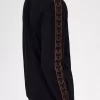 T-shirt à manches longues pour homme avec bande adhésive