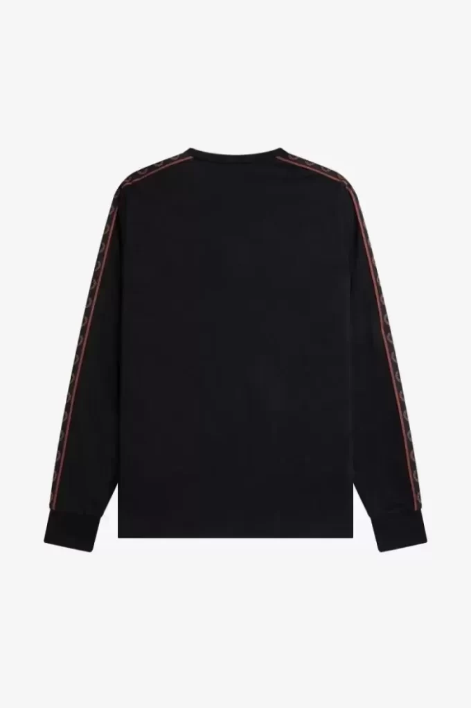 T-shirt à manches longues pour homme avec bande adhésive