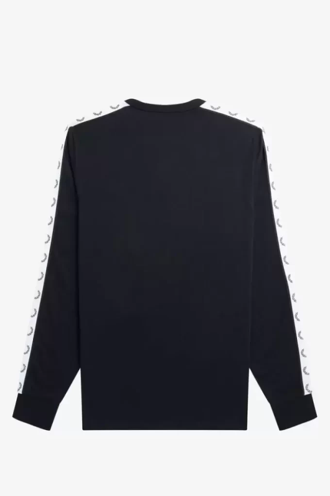 T-shirt à manches longues pour homme avec bande adhésive