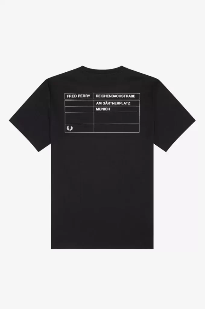 T-shirt Munich Ringer pour homme