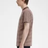 T-shirt épais à fines rayures pour homme