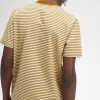 T-shirt épais à fines rayures pour homme