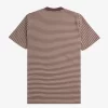 T-shirt épais à fines rayures pour homme