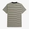 T-shirt épais à fines rayures pour homme