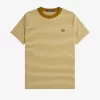 T-shirt épais à fines rayures pour homme