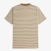 T-shirt épais à fines rayures pour homme