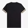 T-shirt piqué à liseré audacieux pour homme