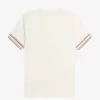 T-shirt piqué à liseré audacieux pour homme