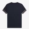 T-shirt piqué à liseré audacieux pour homme