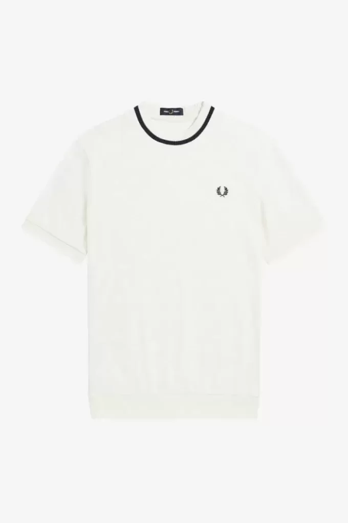 T-shirt piqué ras du cou pour homme Reissues