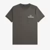 T-shirt à poche à double liseré pour homme