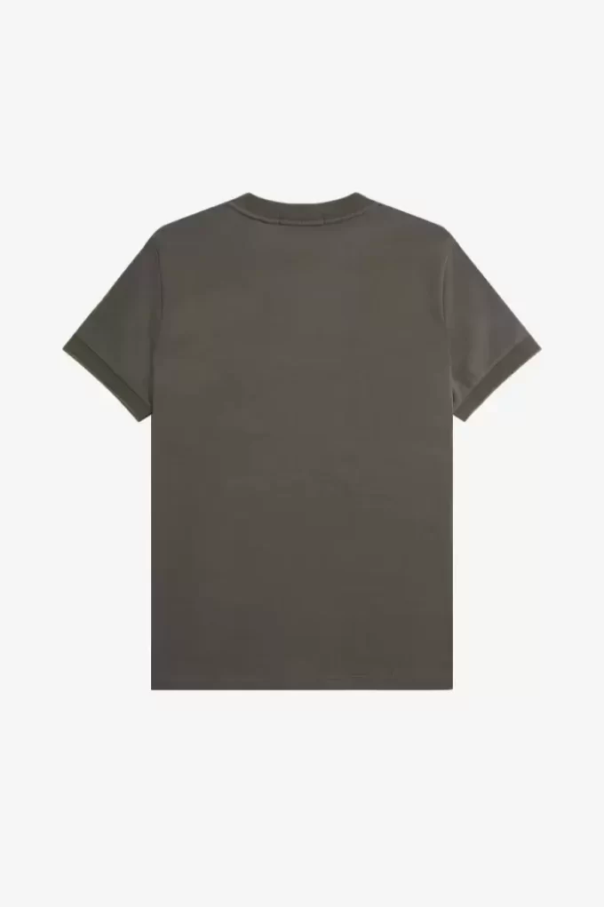 T-shirt à poche à double liseré pour homme