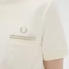 T-shirt à poche en jersey bouclé pour homme
