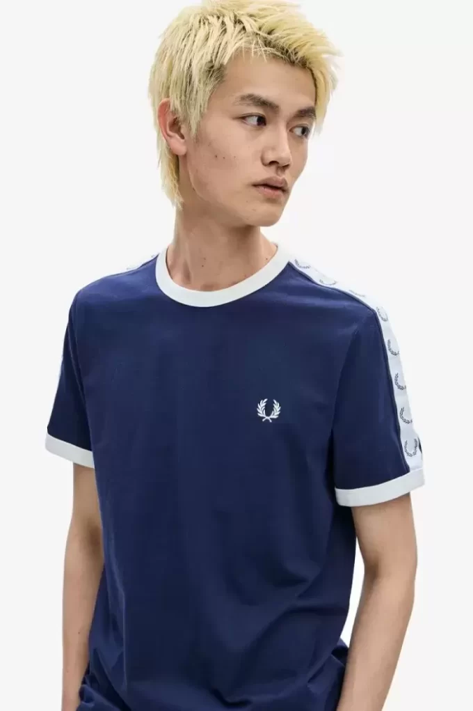 T-shirt pour homme avec bande adhésive