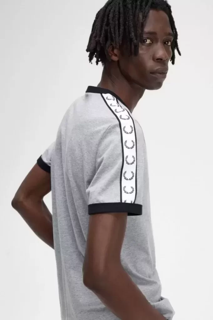 T-shirt pour homme avec bande adhésive