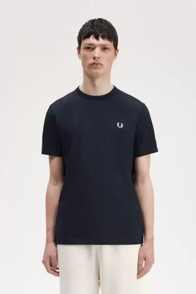 T-shirt pour homme avec détails en ruban adhésif