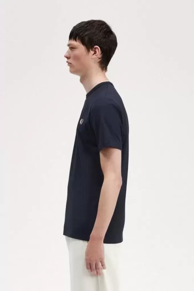 T-shirt pour homme avec détails en ruban adhésif