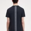 T-shirt pour homme avec détails en ruban adhésif
