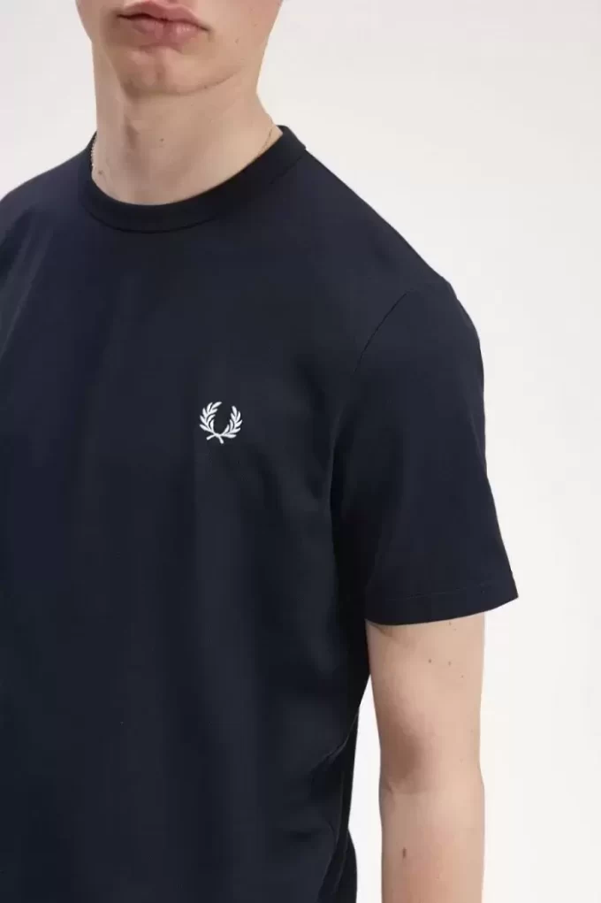 T-shirt pour homme avec détails en ruban adhésif
