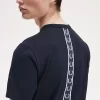 T-shirt pour homme avec détails en ruban adhésif