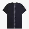 T-shirt pour homme avec détails en ruban adhésif