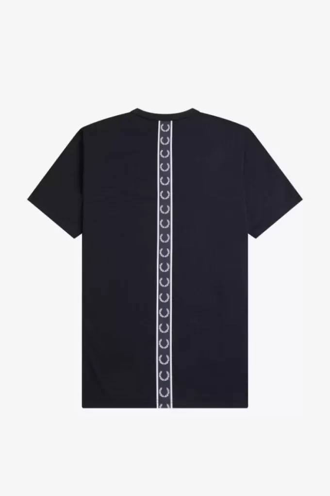 T-shirt pour homme avec détails en ruban adhésif