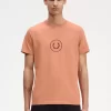 T-shirt pour homme avec logo Circle Branding