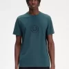 T-shirt pour homme avec logo Circle Branding