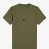 T-shirt pour homme avec logo Circle Branding
