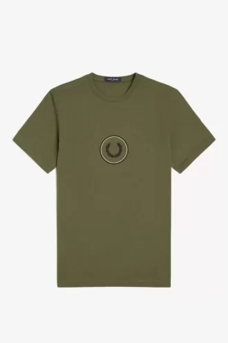 T-shirt pour homme avec logo Circle Branding